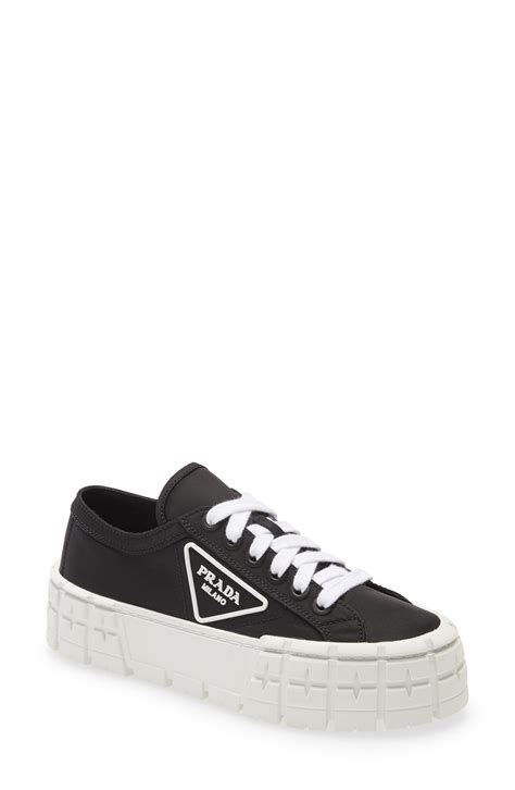 prada high-top logo chunky sneakers|prada lug sole platform sneakers.